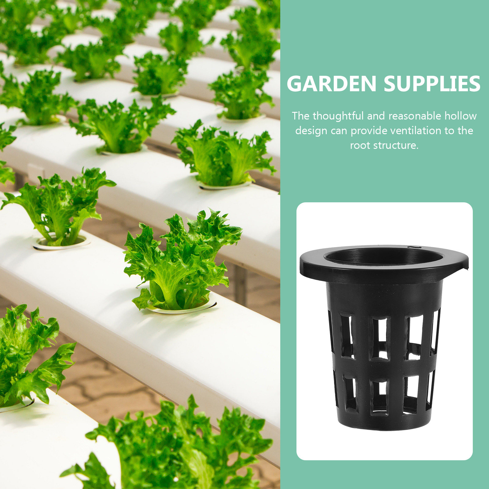 50Pcs Plastic Planting Baskets - Plant Pot ulasan dan harga