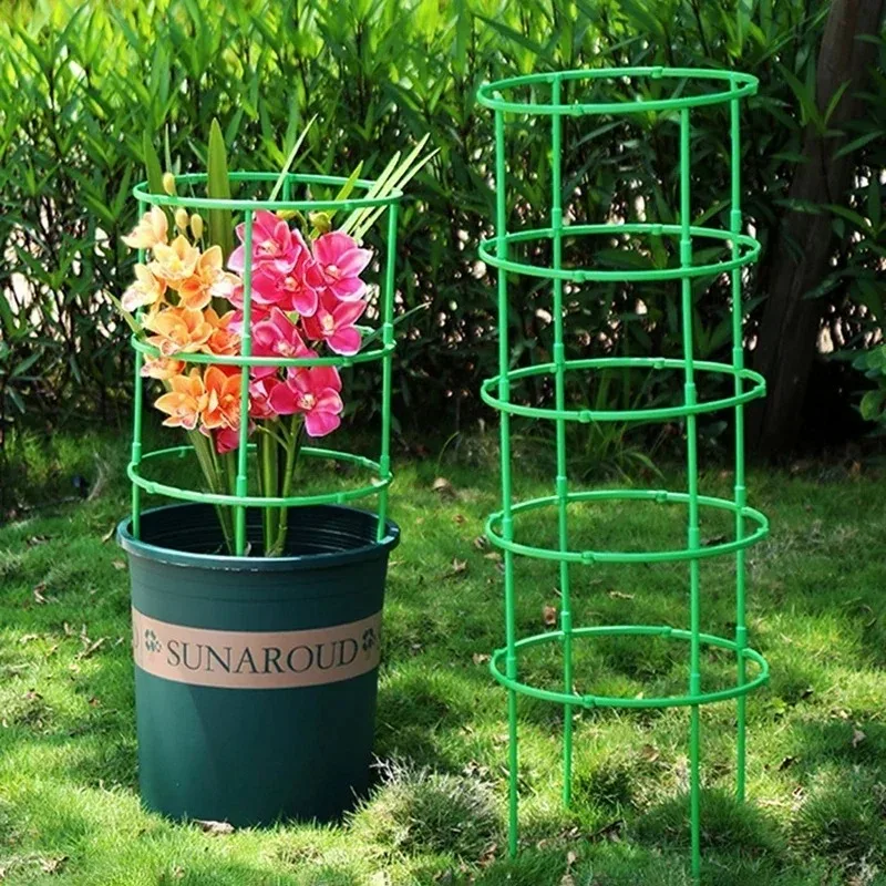 Tomato Cages Trellis Plastic C - Plant Support Stake ulasan dan harga