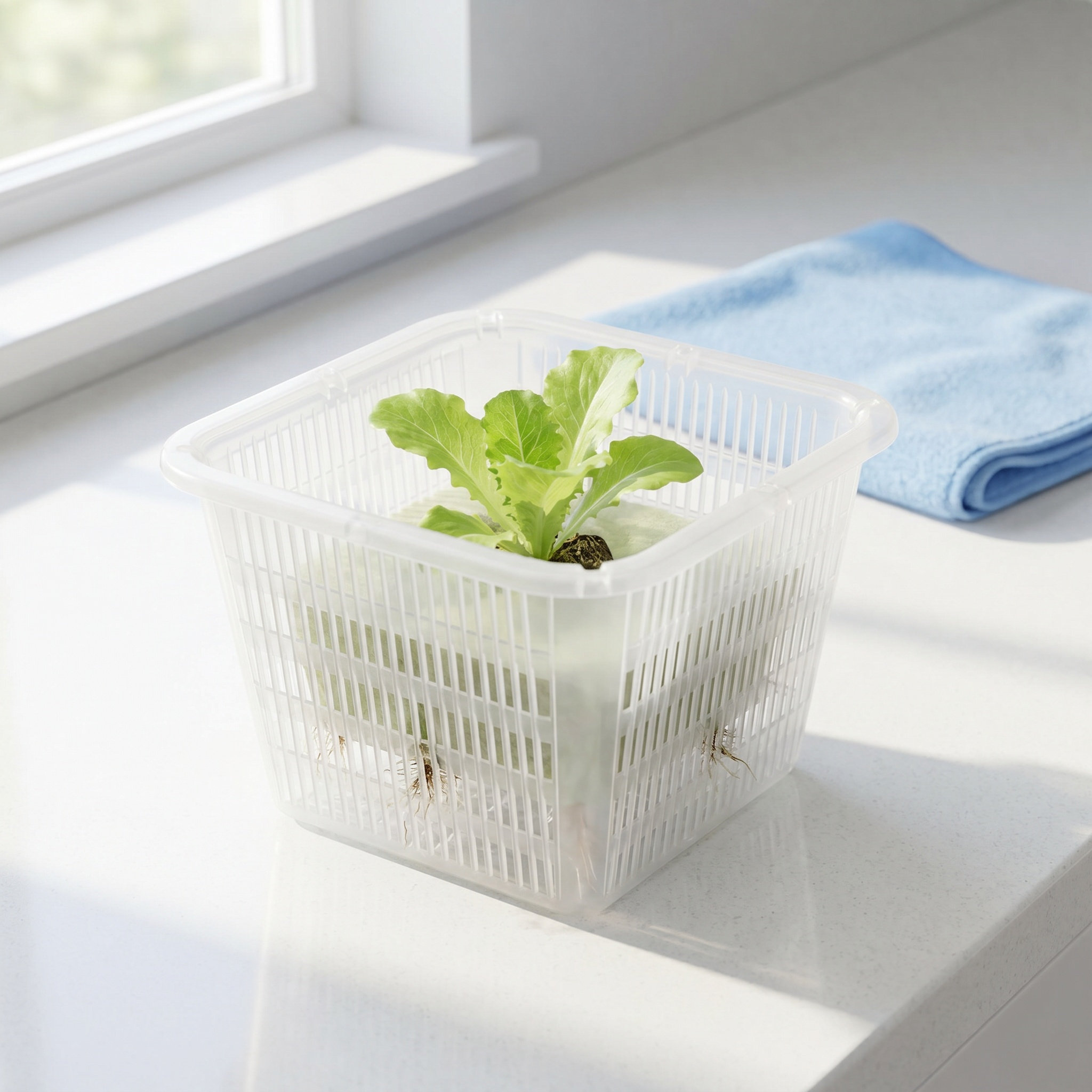 6pcs Square Mesh Hydroponic Ne - Indoor Plants ulasan dan harga