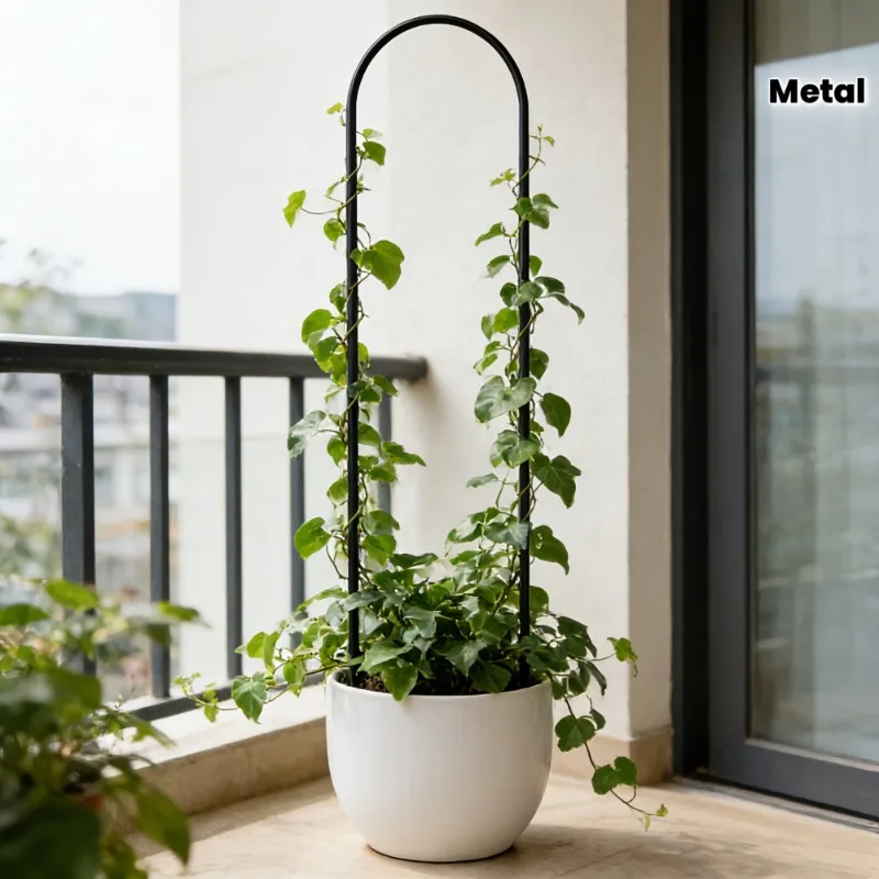 2-Pack Metal U-shaped Climbing - Plant Support Stake ulasan dan harga