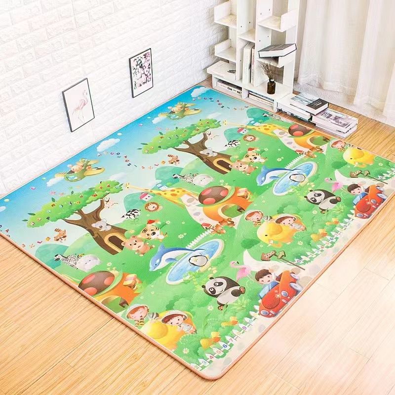 Baby Play Mat Doubel Sided Ani - Repotting Mat ulasan dan harga