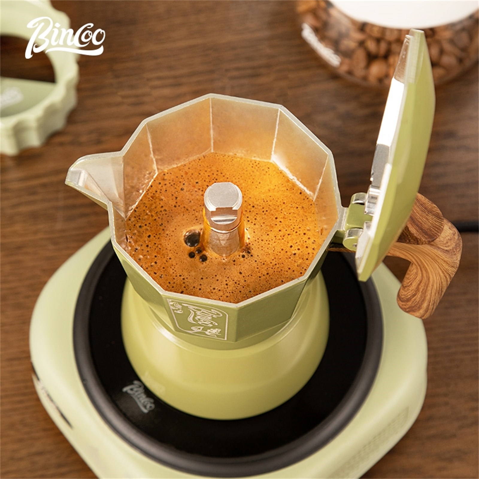 Bincoo Premium Moka Pot Set 6  - Pothos ulasan dan harga
