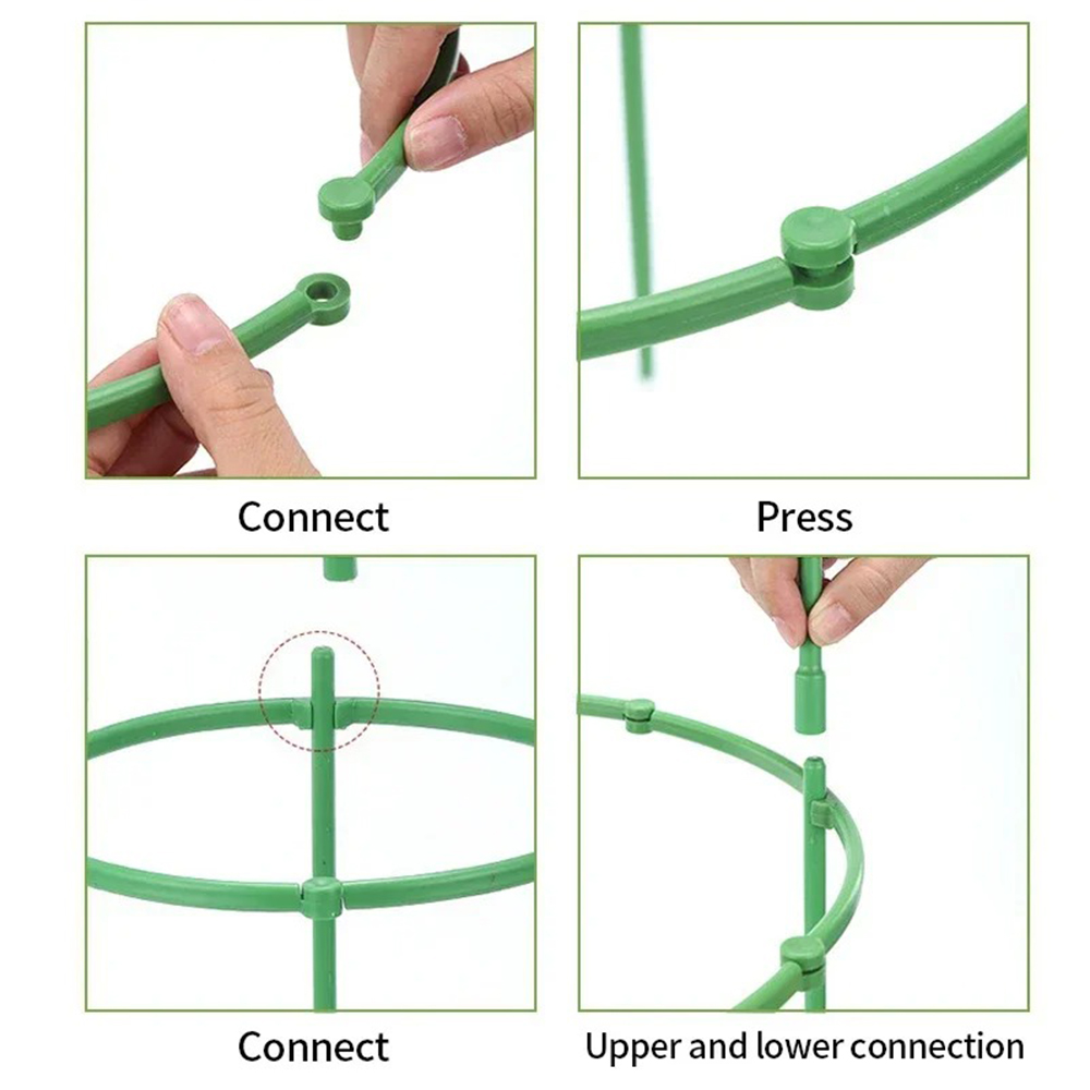 Half Round Plastic Plant Suppo - Plant Support Stake ulasan dan harga