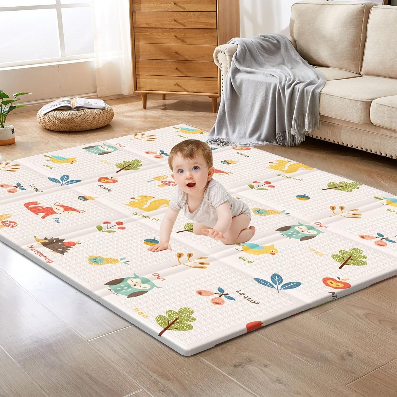Foldable Baby Play Mat Childre - Repotting Mat ulasan dan harga