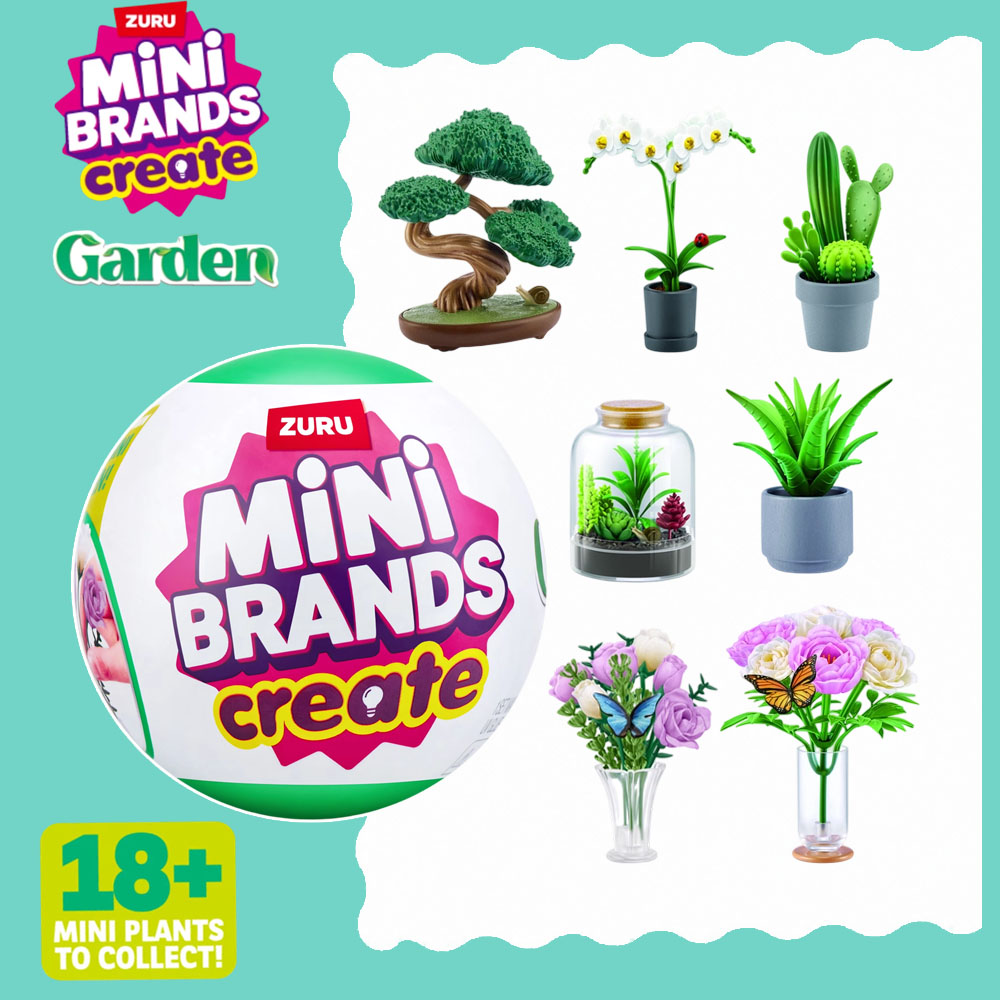 Zuru Miniature Garden Blind Bo - Succulent Set ulasan dan harga