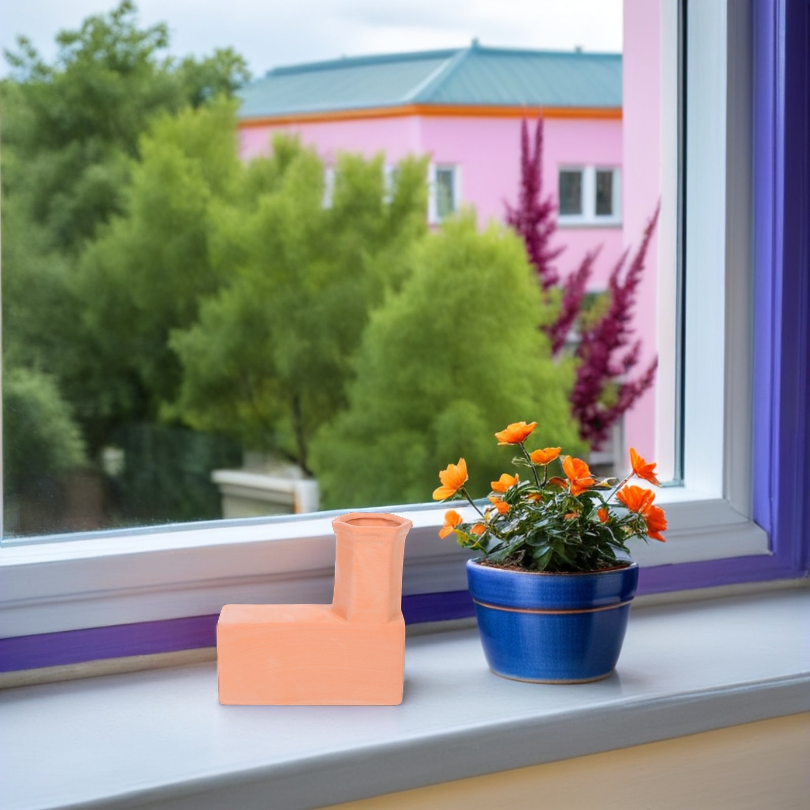 1Pair Terracotta Self Watering - Terracotta Pot ulasan dan harga