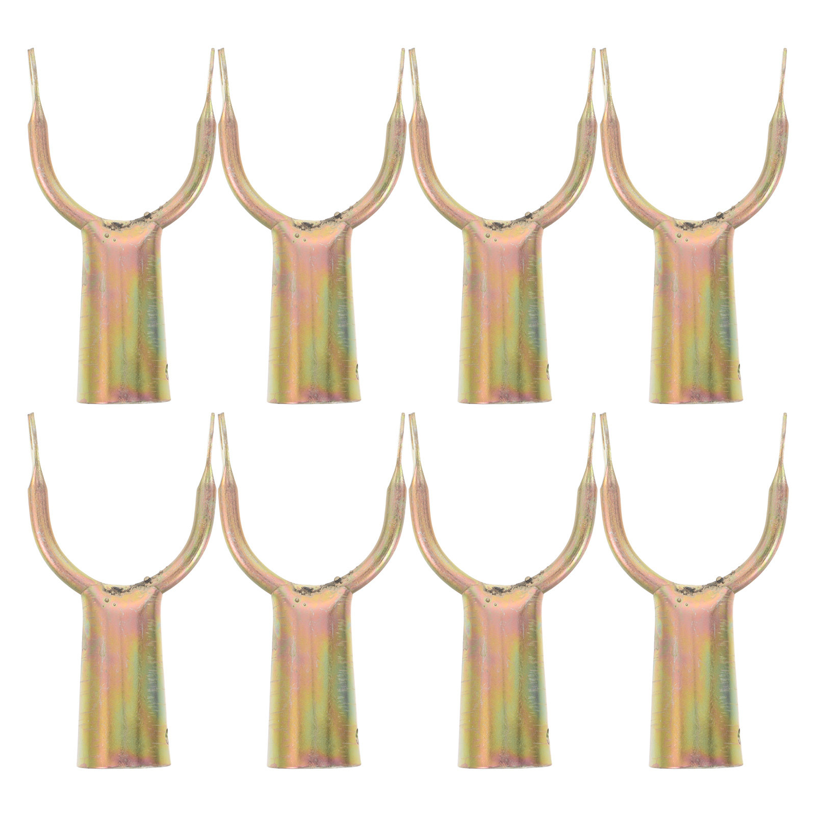 8Pcs Metal Y Shape Tree Branch - Plant Support Stake ulasan dan harga